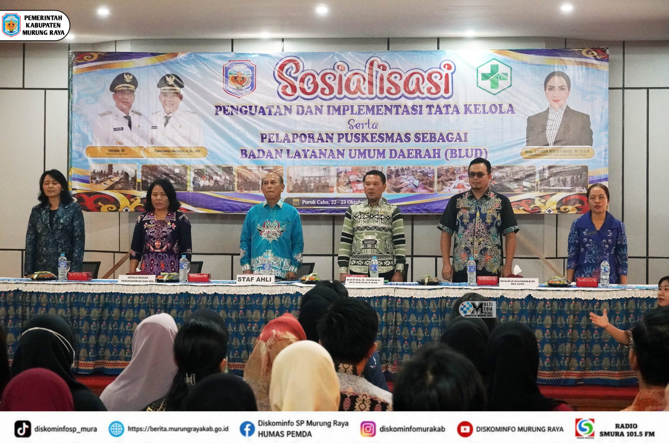 Bupati Murung Raya Tekankan Penguatan Tata Kelola Puskesmas melalui Penerapan BLUD