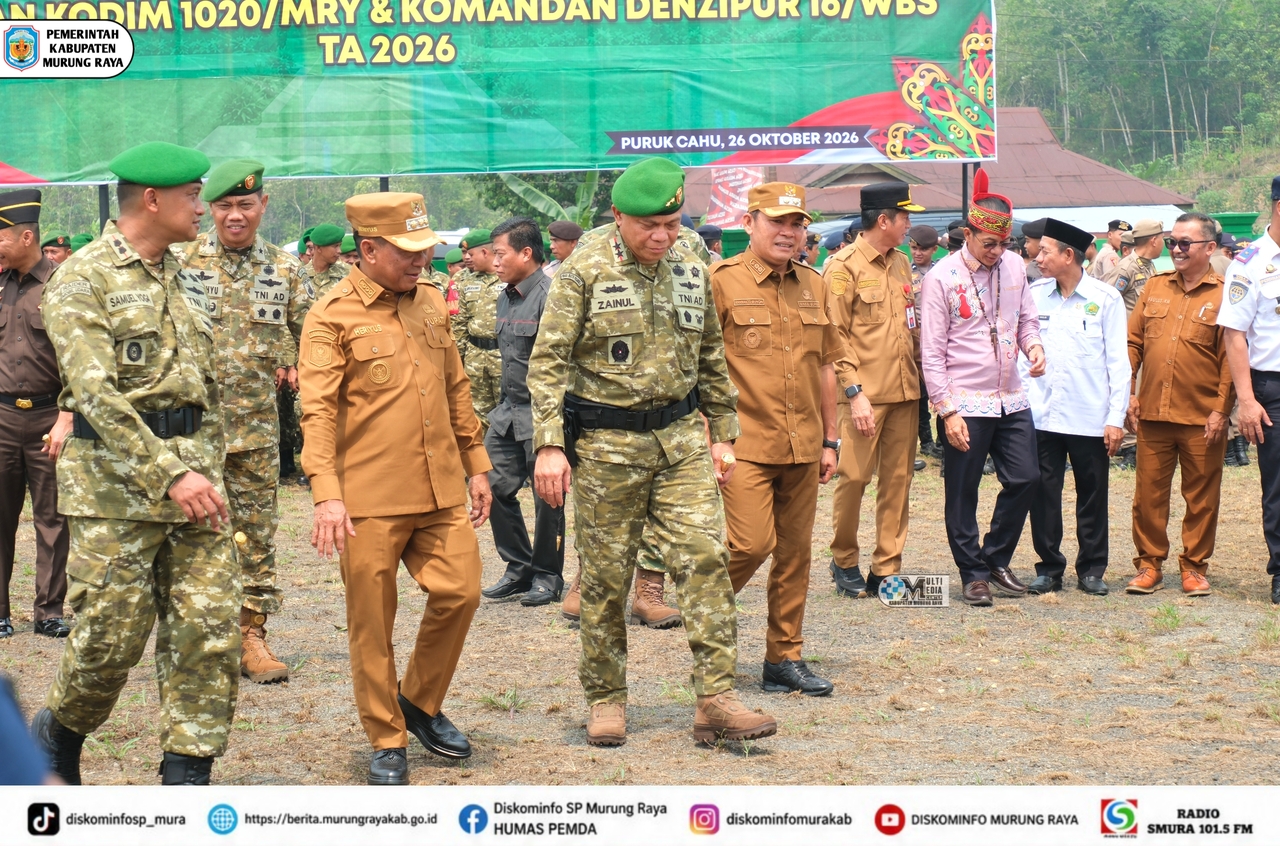 Heriyus: Makodim 1020/Murung Raya Perkuat Sinergi Daerah