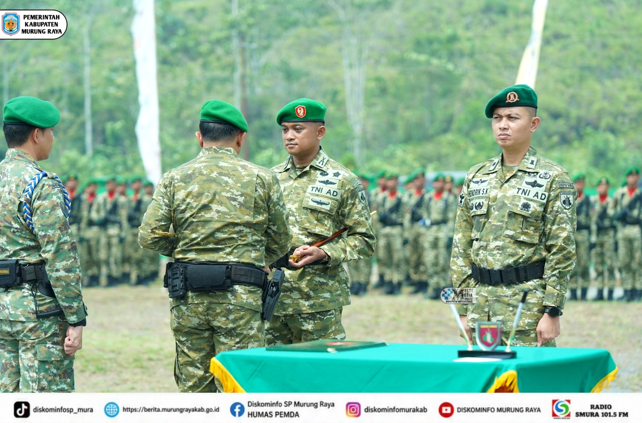 Dandim 1020/Murung Raya Dilantik, Pelayanan Teritorial Ditingkatkan