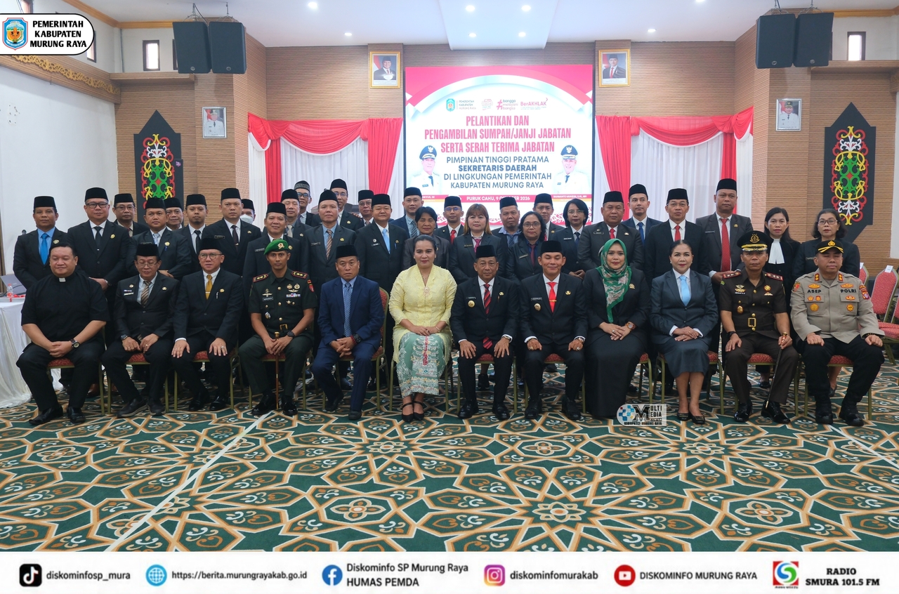 Bupati Tekankan Sekda Baru Wajib Hadirkan Kinerja Terbaik